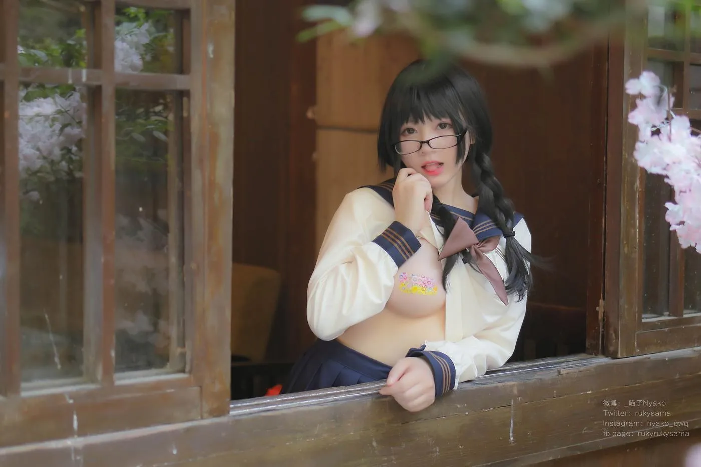 Nyako喵子 – NO.53 痴·女子校生-痴女 [81P]插图3